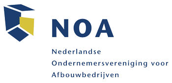 Aangesloten bij de NOA. De Nederlandse Ondernemersvereniging voor Afbouwbedrijven